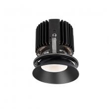 WAC US R4RD1L-W835-BK - Volta Round Shallow Regressed Invisible Trim with LED Light Engine